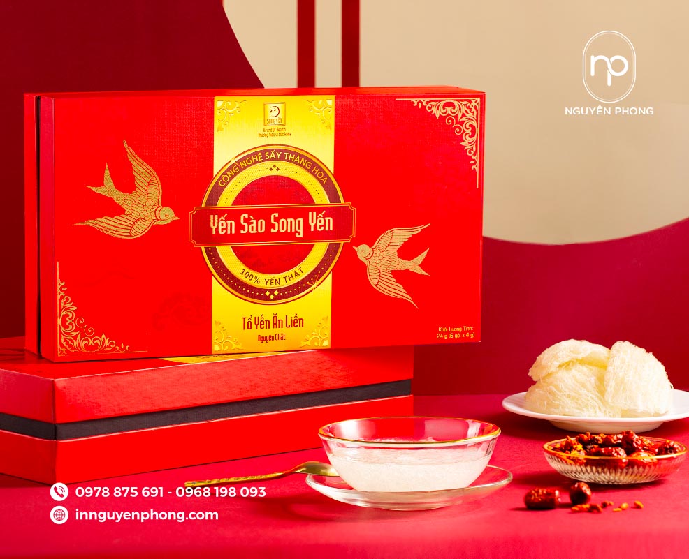 Hộp đựng yến sào song yến